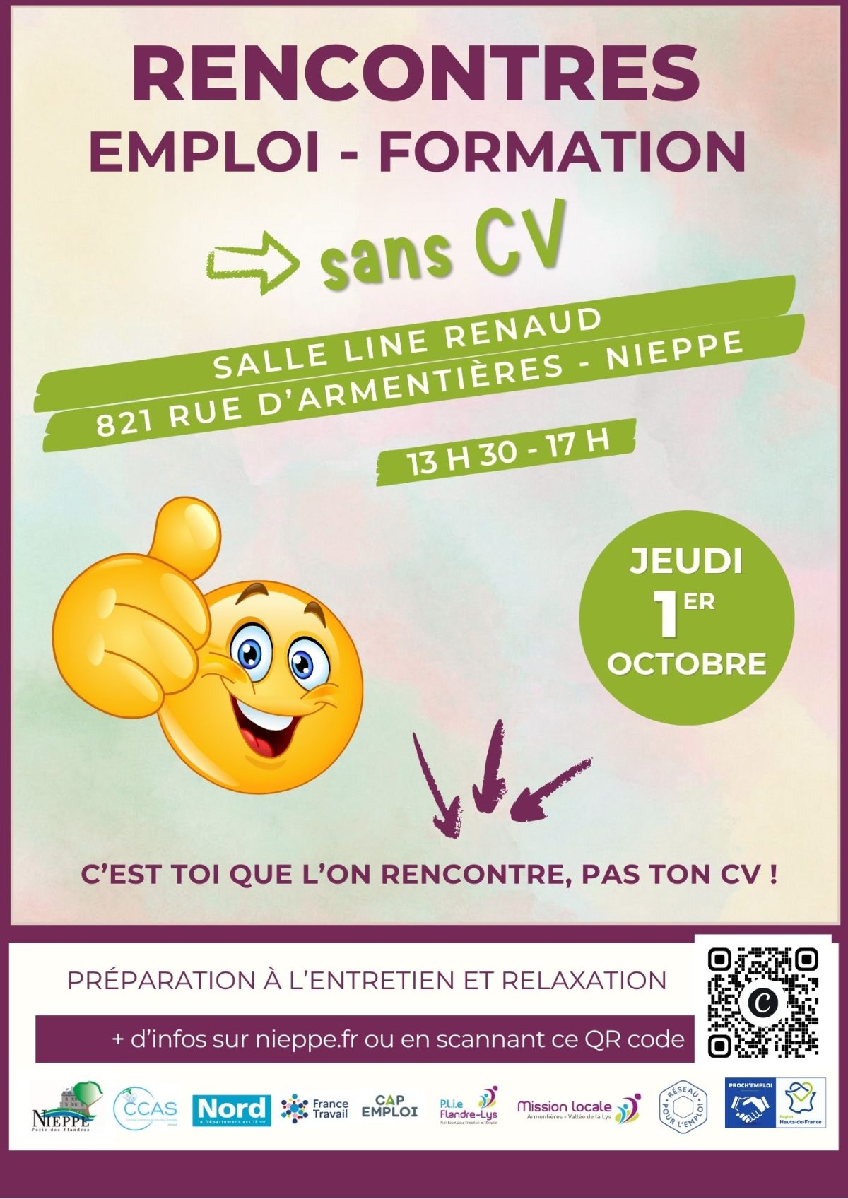 Venez rencontrer votre futur employeur… sans CV !